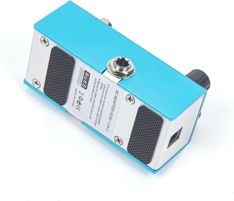 IOppWin Crunch Distortion Guitar Pedal - High-Gain Tone, True Bypass, Noise Reduction, Aluminum Body, DC 9V for Electric Guitar - Image 4